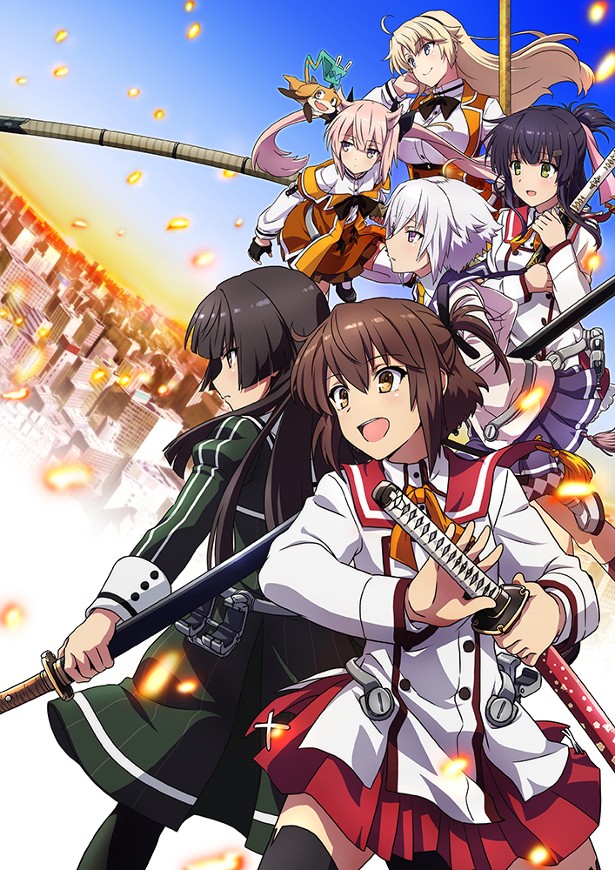 etou kanami, juujou hiyori, yanase mai, itomi sayaka, kohagura ellen, and 2 more (toji no miko) drawn by yahiro_yuuko