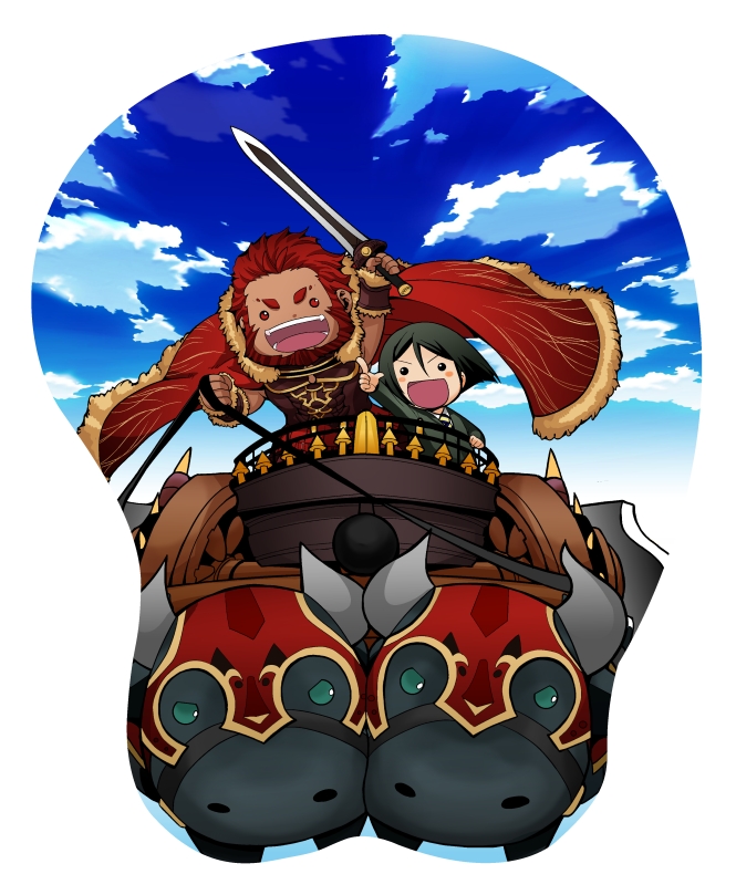 iskandar and waver velvet (fate and 1 more) drawn by kikuyarou