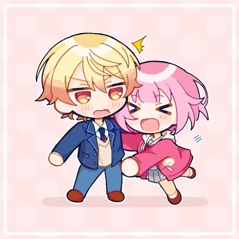 ootori emu and tenma tsukasa (project sekai) drawn by shiro_tkem