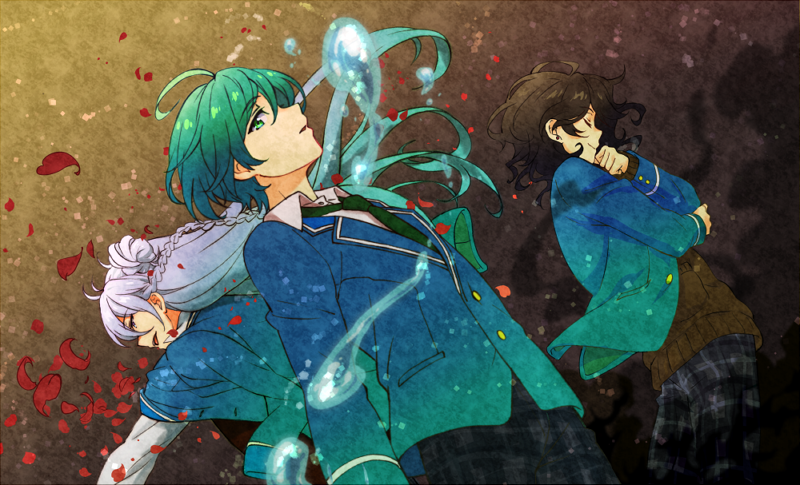 sakuma rei, hibiki wataru, and shinkai kanata (ensemble stars!) drawn by komatsu_matsuko