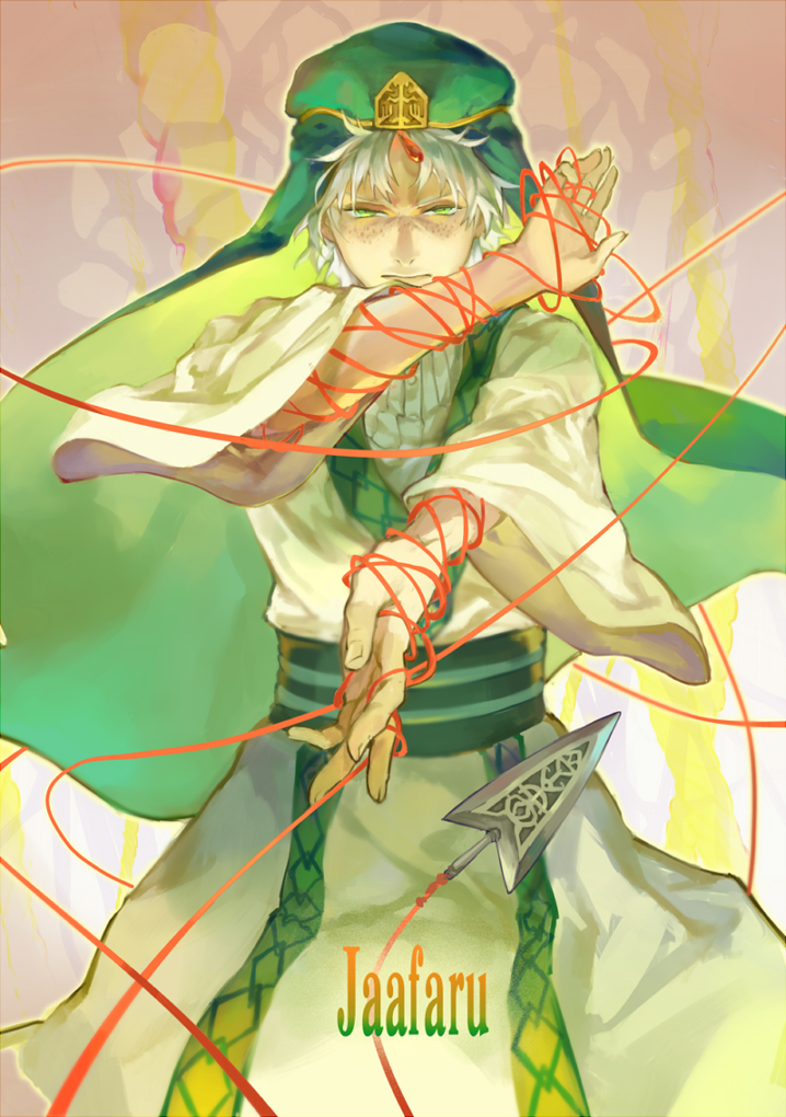 ja'far (magi the labyrinth of magic) drawn by yuukaku