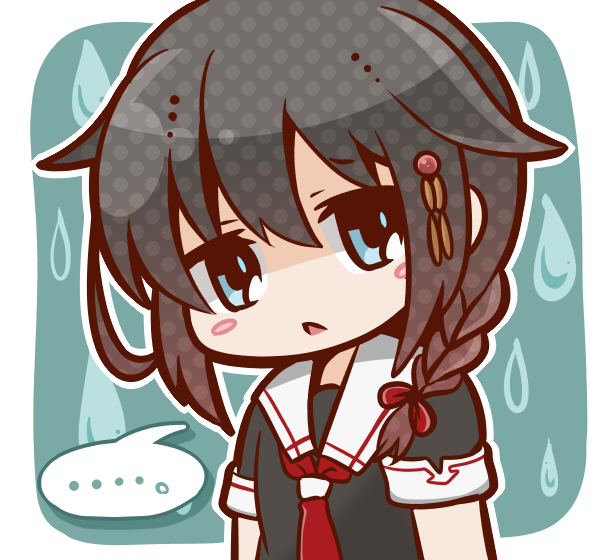 shigure and shigure kai ni (kantai collection) drawn by bloom2425