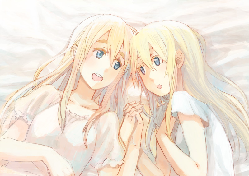 kotobuki tsumugi and saitou sumire (k-on! and 1 more) drawn by fukutarou_(enji127)