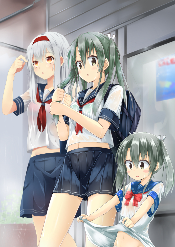 zuikaku and shoukaku (kantai collection) drawn by hino_(2nd_life) and miyakura_shiiha