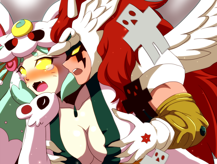 hakubishin tamazusa and majin pegasus arc (inazuma eleven and 2 more) drawn by shiramomo