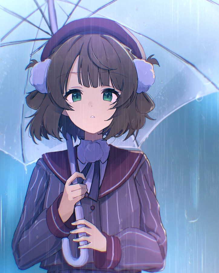 shigure ui (indie virtual youtuber) drawn by mocchan_(mo_chan0225)