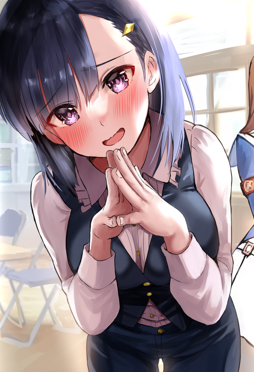 grass wonder and kiryuuin aoi (umamusume) drawn by sg_(esujii)