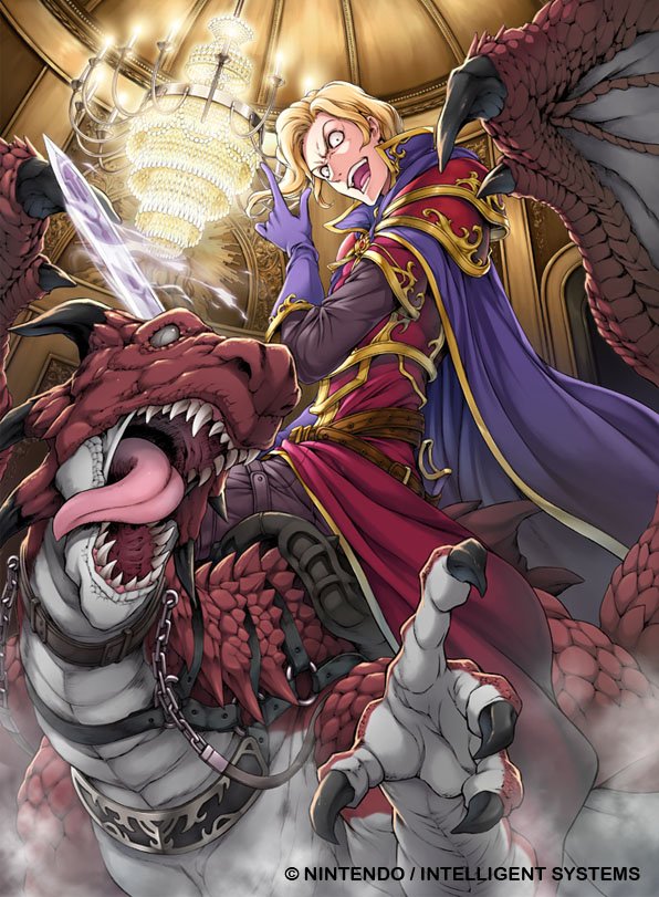 narcian (fire emblem and 2 more) drawn by yamada_koutarou