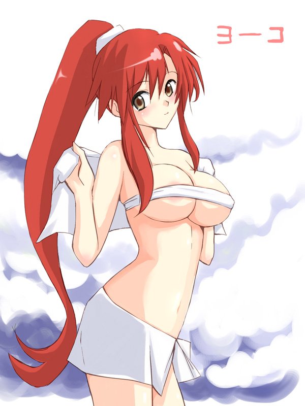 yoko littner (tengen toppa gurren lagann) drawn by niwatori_kokezou