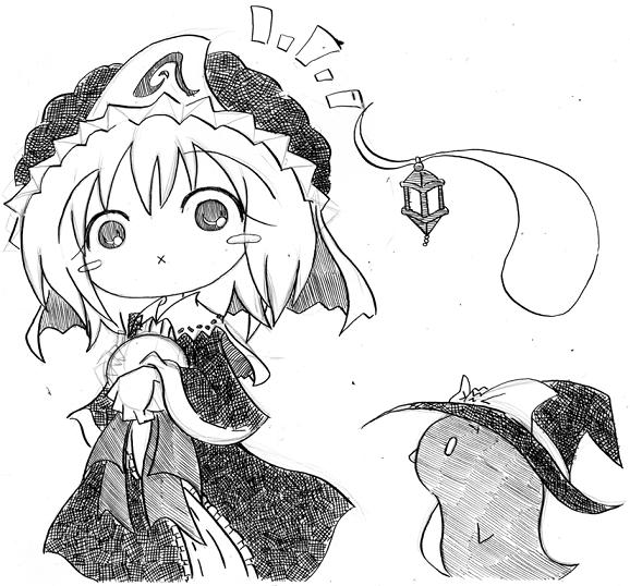 kirisame marisa and saigyouji yuyuko (touhou) drawn by soyanrai