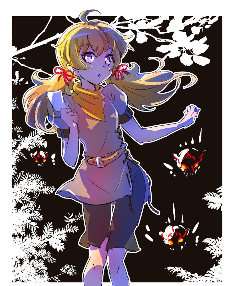 yang xiao long, grimm, and ursa (rwby and 1 more) drawn by iesupa