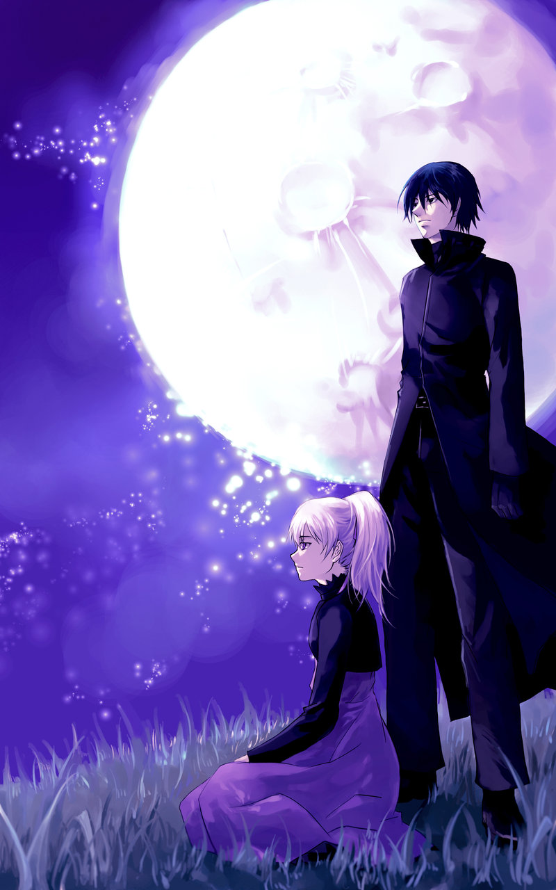 yin and hei (darker than black) drawn by yoeah
