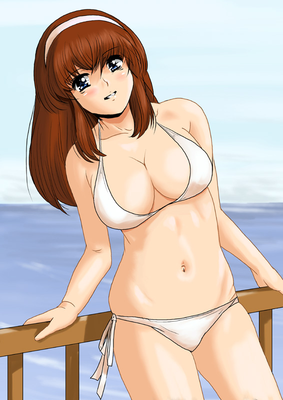 hitomi (dead or alive) drawn by shu-z