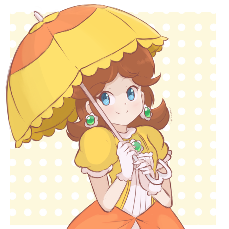 princess daisy (mario and 1 more) drawn by chocomiru