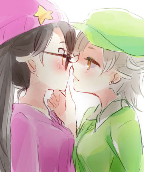 callie and marie (splatoon and 1 more) drawn by ukata
