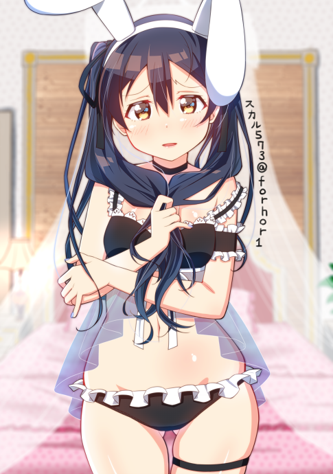 sonoda umi (love live! and 1 more) drawn by skull573