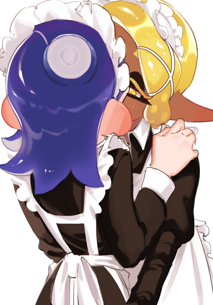 shiver and frye (splatoon and 1 more) drawn by mainichi_yamucha