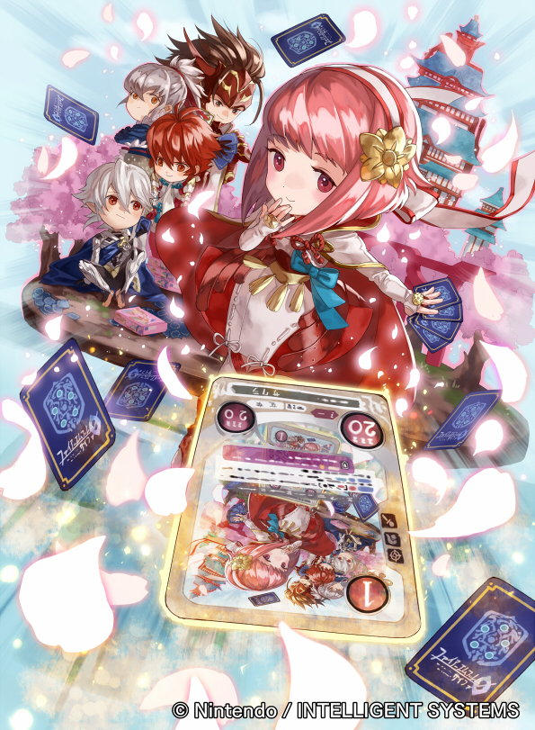 male corrin, takumi, sakura, hinoka, and ryoma (fire emblem and 2 more) drawn by mayo_(becky2006)