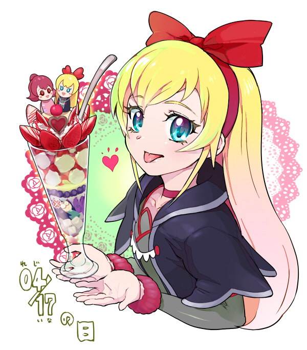 aida mana and regina (precure and 1 more) drawn by moudoku_(decopon3rd)