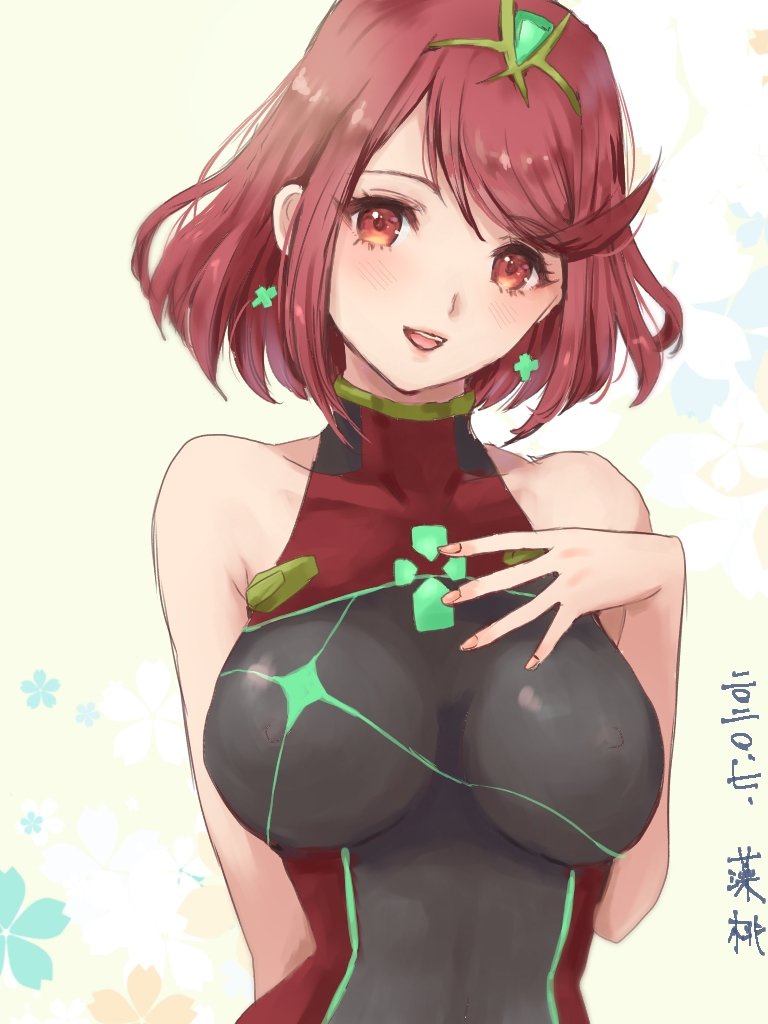 pyra (xenoblade chronicles and 1 more) drawn by yamamori_kinako