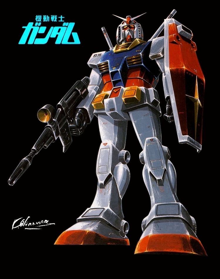 rx-78-2 gundam (gundam and 1 more) drawn by ookawara_kunio