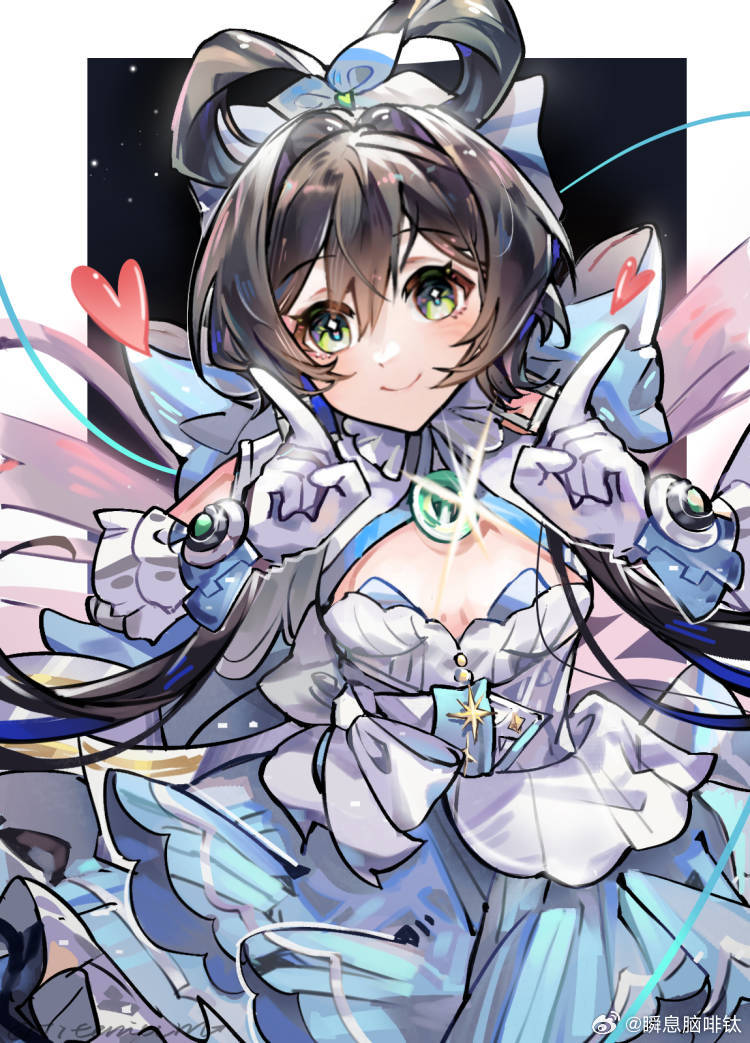 luo tianyi (vocaloid and 1 more) drawn by titaniumtai