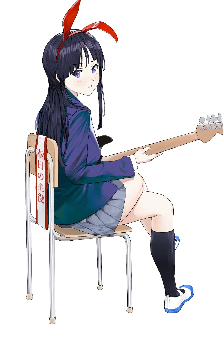 akiyama mio (k-on!) drawn by saya_endo_(27)