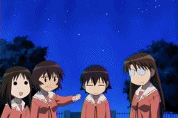 kasuga ayumu, takino tomo, kagura, and mizuhara koyomi (azumanga daioh)