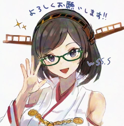 kirishima and kirishima kai ni (kantai collection) drawn by wss_(nicoseiga19993411)