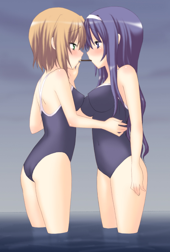 arisa bunnings and tsukimura suzuka (lyrical nanoha and 2 more) drawn by saki_chisuzu