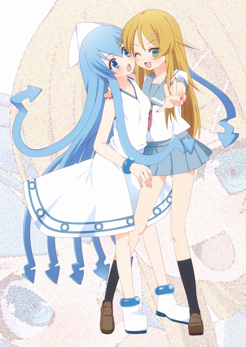 kousaka kirino and ikamusume (ore no imouto ga konna ni kawaii wake ga nai and 1 more) drawn by nigo_(aozoragarou)