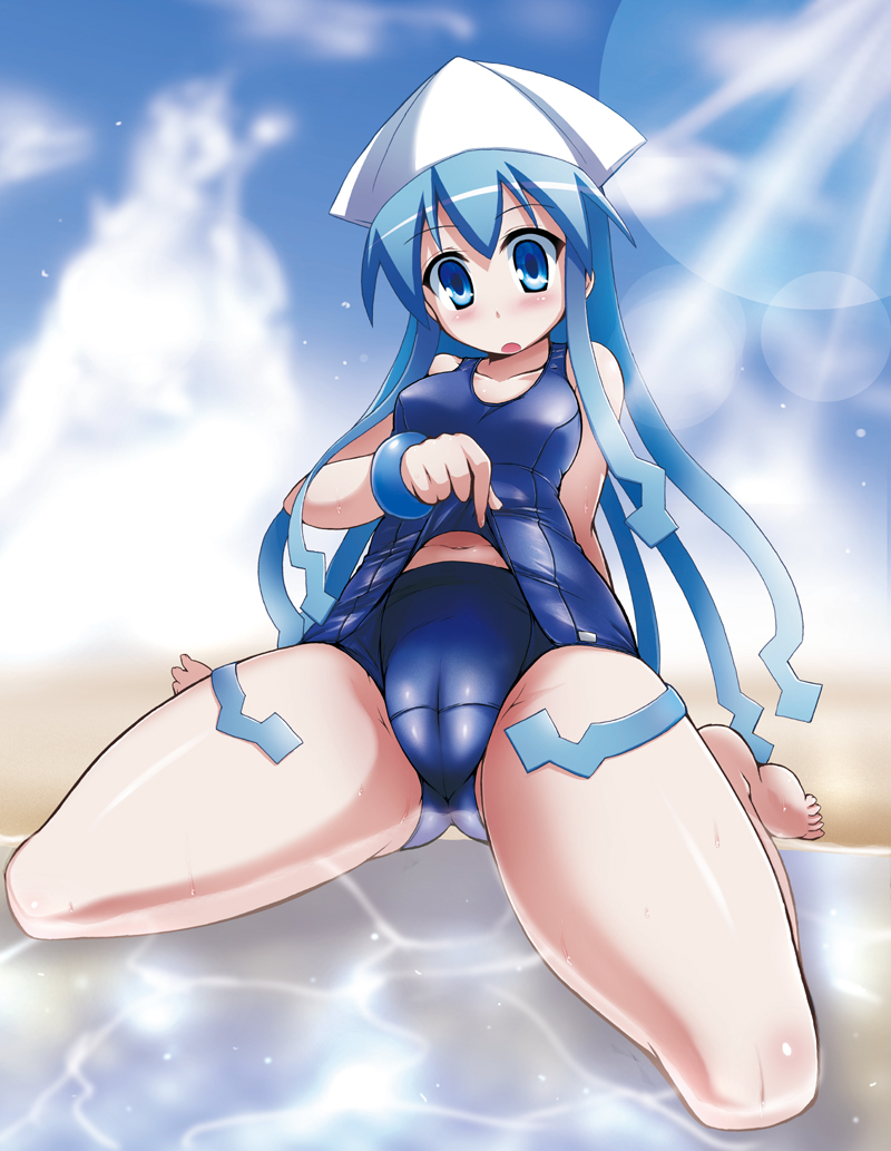 ikamusume (shinryaku! ikamusume) drawn by c.r.