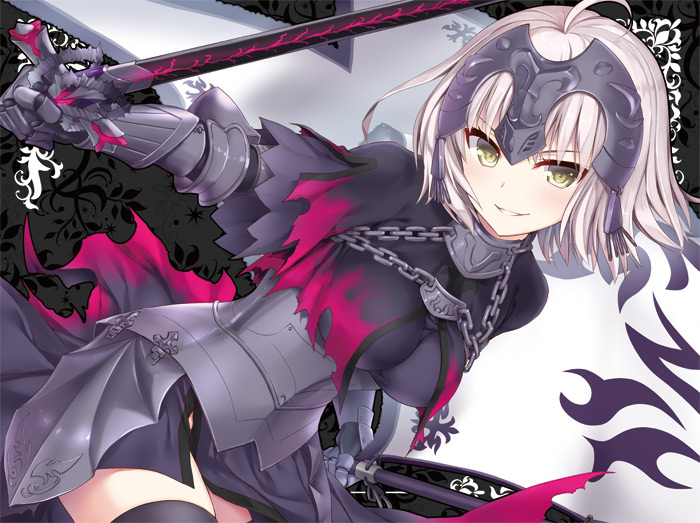 jeanne d'arc alter (fate and 1 more) drawn by bankoku_ayuya