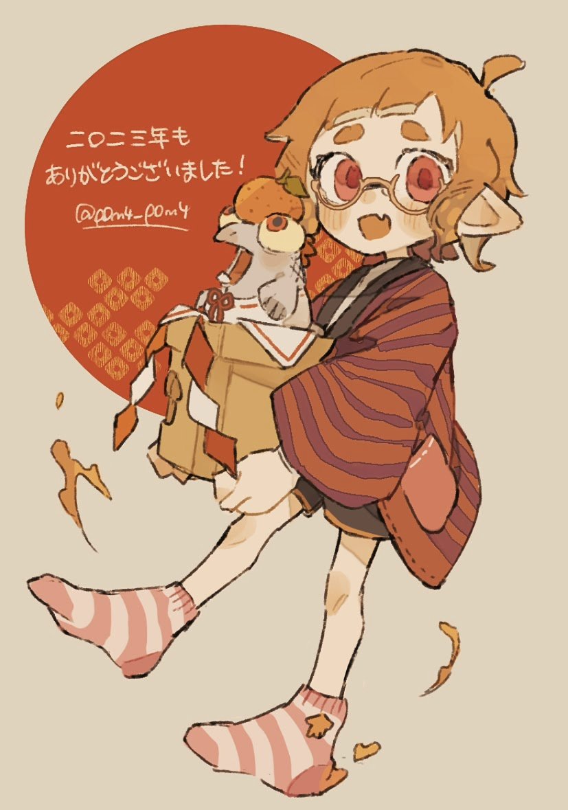 inkling player character, inkling girl, and smallfry (splatoon and 1 more) drawn by p0m4_p0m4