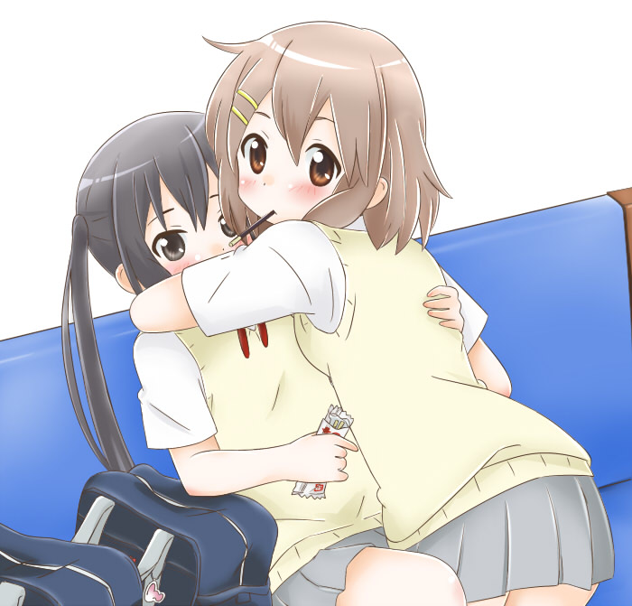 nakano azusa and hirasawa yui (k-on!) drawn by maka_(hyougenbu)