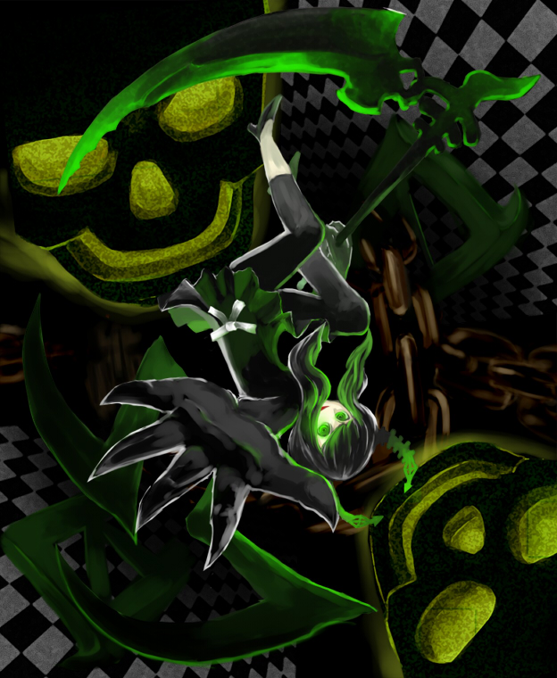dead master (black rock shooter) drawn by metaborikkumen