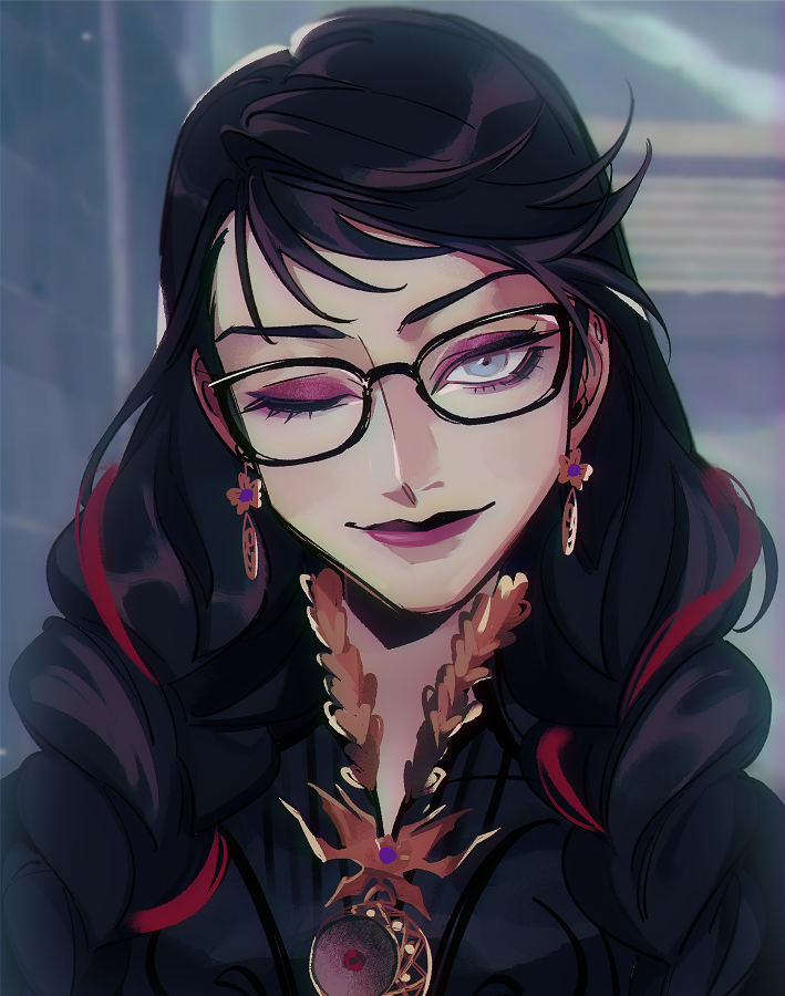 bayonetta (bayonetta and 1 more) drawn by maplekeurig