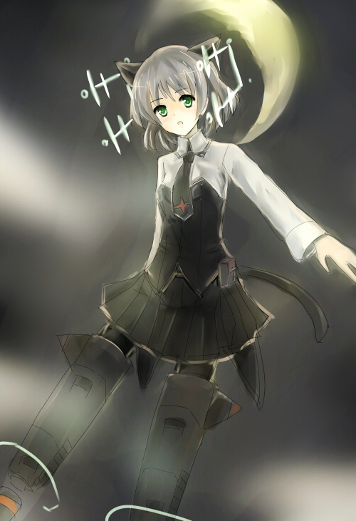 sanya v. litvyak (world witches series and 1 more) drawn by sleetyweather
