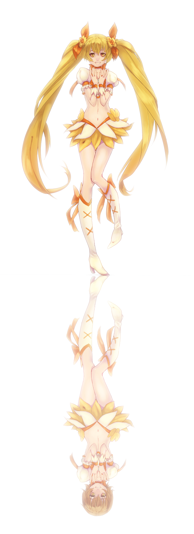 myoudouin itsuki and cure sunshine (precure and 1 more) drawn by breakblack