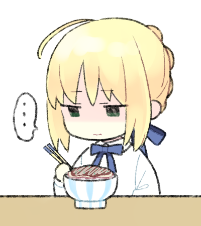 artoria pendragon and saber (fate and 1 more) drawn by 87banana