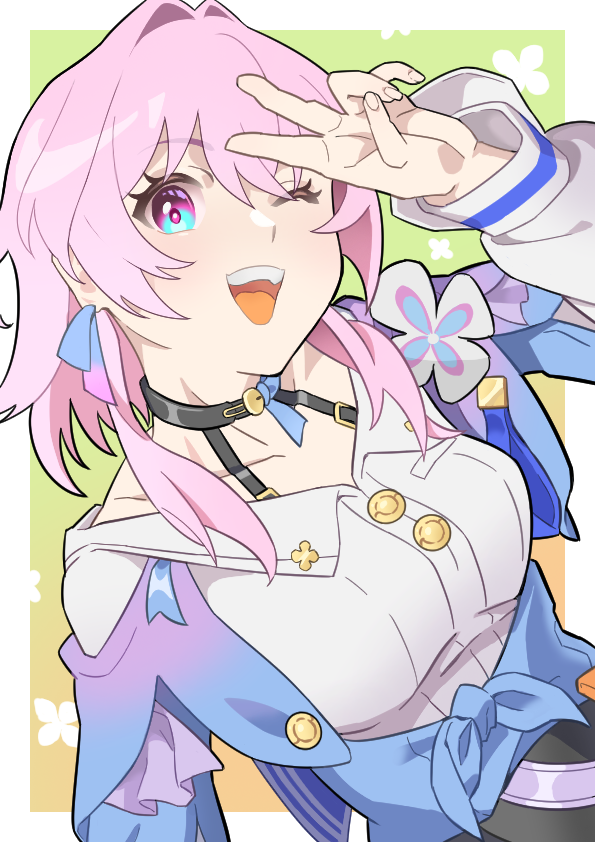 march 7th (honkai and 1 more) drawn by mitukiaqa
