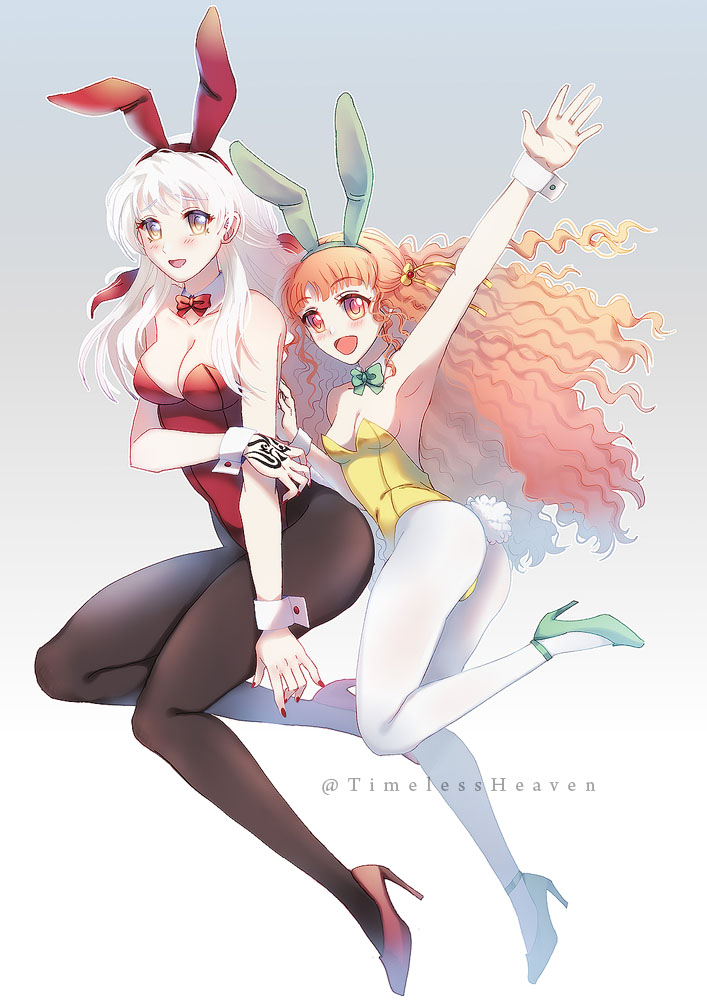 micaiah and yune (fire emblem and 1 more) drawn by leenvidia and seikopy
