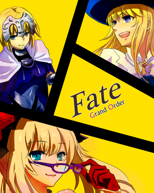 jeanne d'arc, marie antoinette, and chevalier d'eon (fate and 4 more) drawn by omcm
