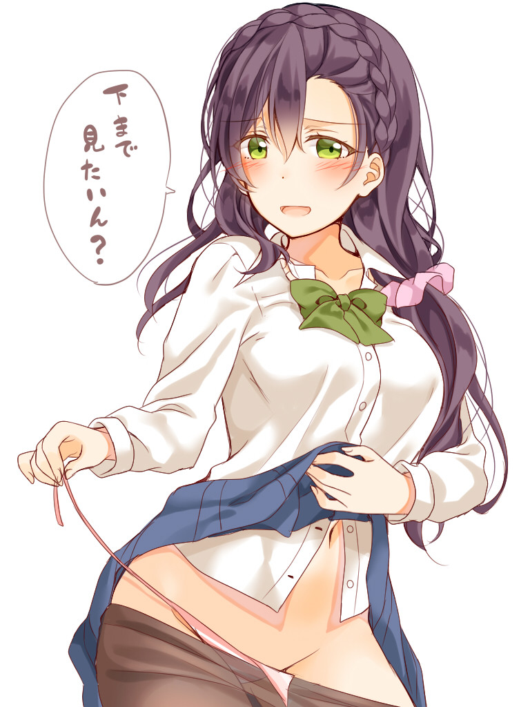 tojo nozomi (love live! and 1 more) drawn by mogu_(au1127)