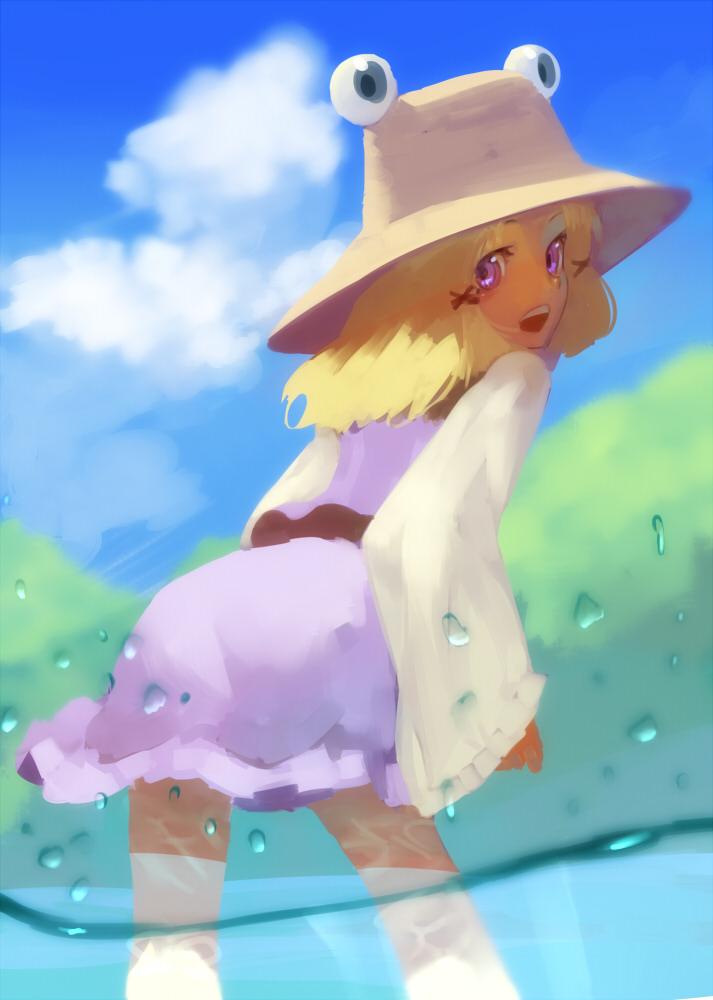 moriya suwako (touhou) drawn by horizon_(sushi0126)