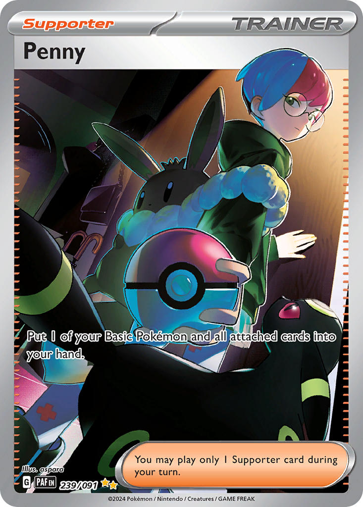 umbreon and penny (pokemon and 2 more) drawn by aspara
