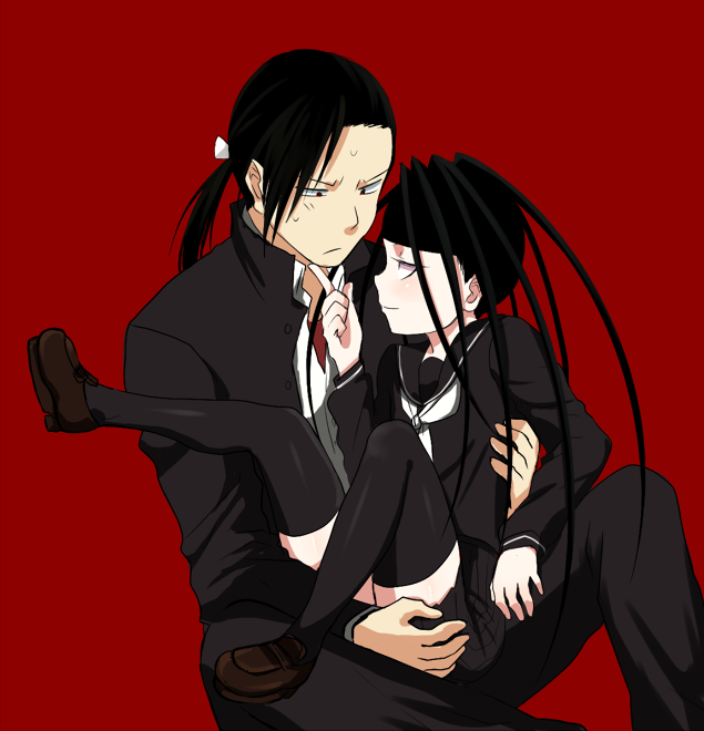 ling yao and envy (fullmetal alchemist) drawn by itou_(itsuko)