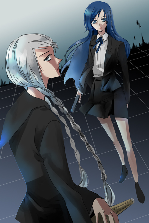 narukami yu and yuuki makoto (persona and 2 more) drawn by penta