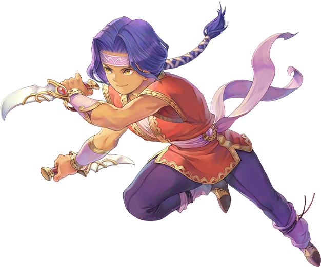 hawkeye (seiken densetsu and 1 more) drawn by haccan
