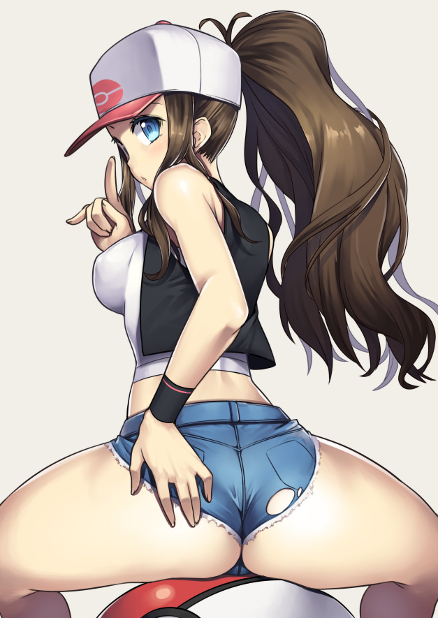 hilda (pokemon and 1 more) drawn by nagase_haruhito